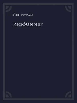 Borító: Rigóünnep