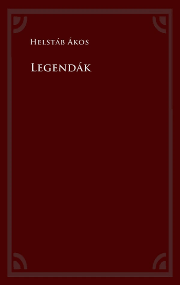 Borító: Legendák