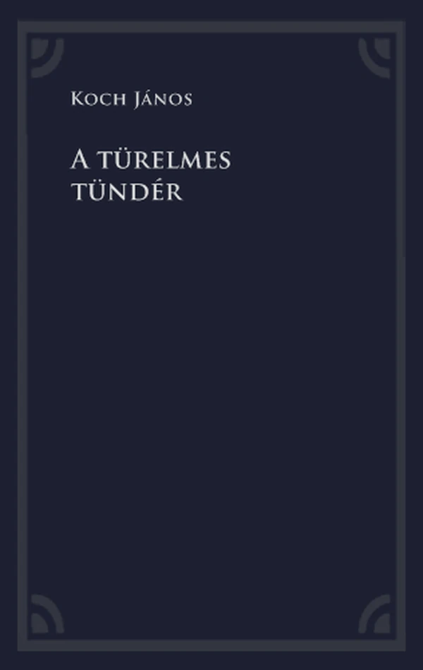 Borító: A türelmes tündér