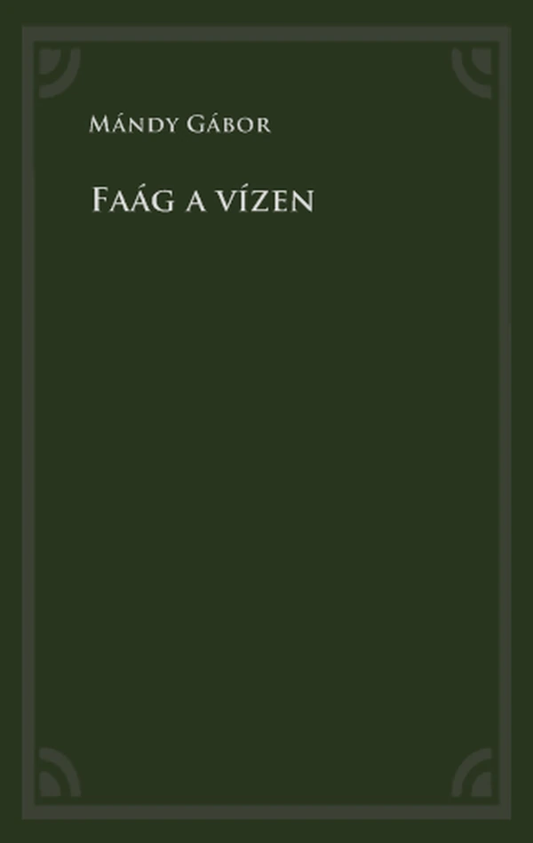 Borító: Faág a vízen