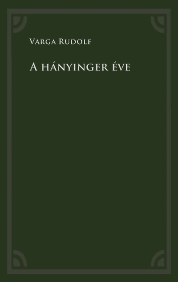 Borító: A hányinger éve