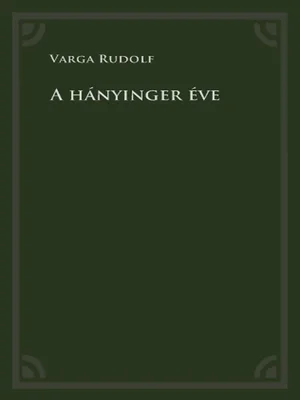 Borító: A hányinger éve