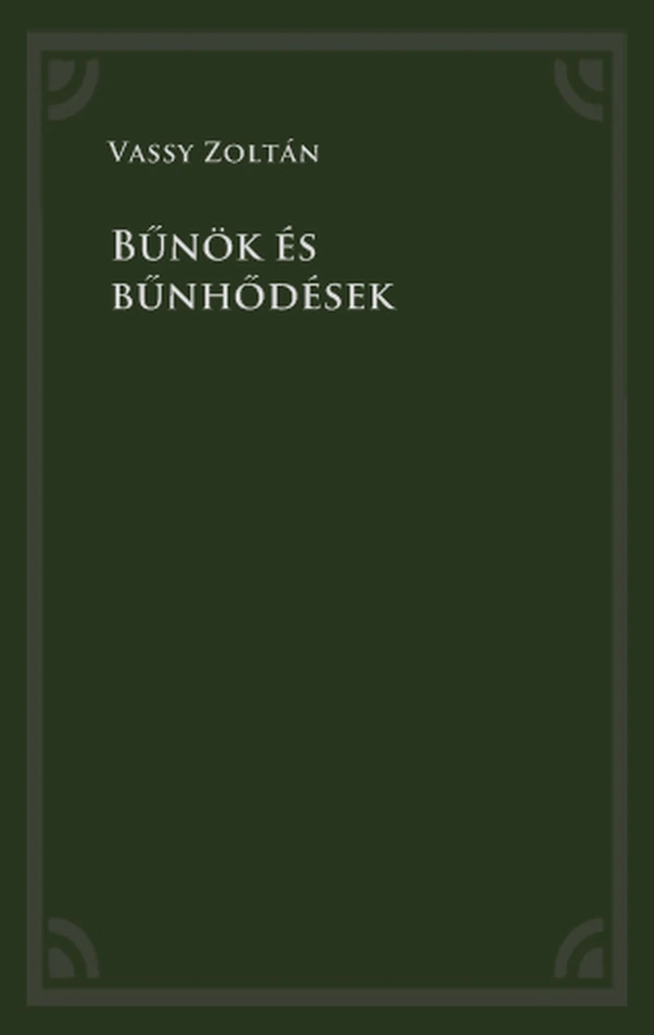 Borító: Bűnök és bűnhődések