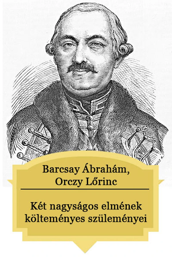 Borító: Két nagyságos elmének költeményes szüleményei