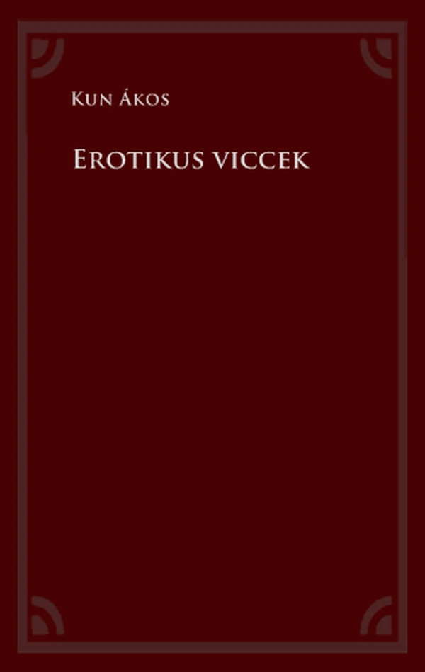 Borító: Erotikus viccek