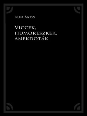 Borító: Viccek, humoreszkek, anekdoták