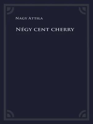 Borító: Négy cent cherry