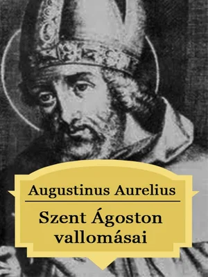Borító: Szent Ágoston vallomásai