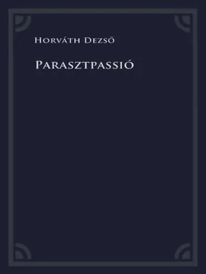 Borító: Parasztpassió