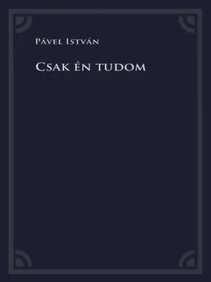 Borító: Csak én tudom