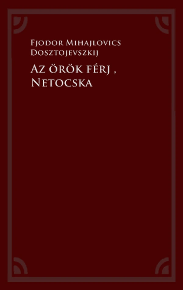 Borító: Az örök férj , Netocska
