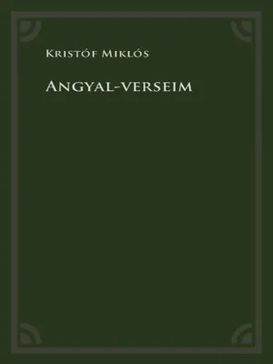 Borító: Angyal-verseim