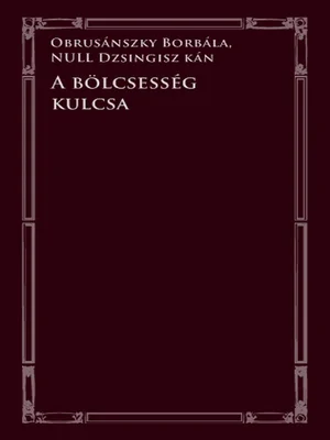 Borító: A bölcsesség kulcsa