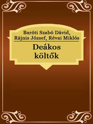 Borító: Deákos költők