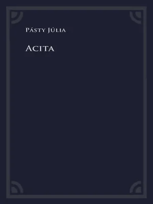 Borító: Acita