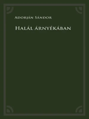 Borító: Halál árnyékában