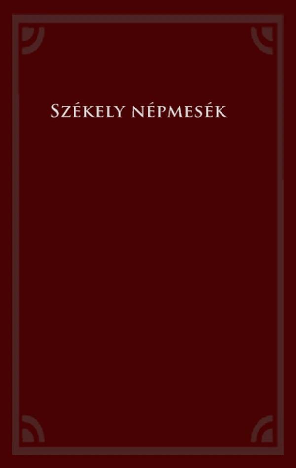 Borító: Székely népmesék