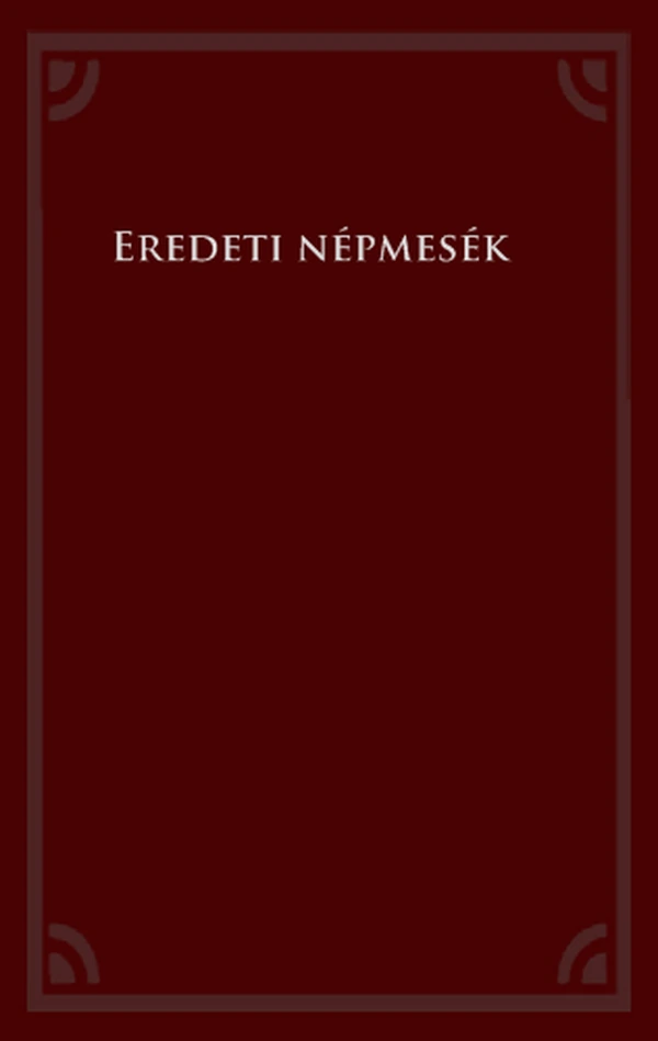 Borító: Eredeti népmesék