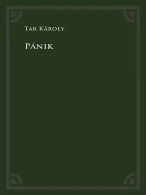 Borító: Pánik