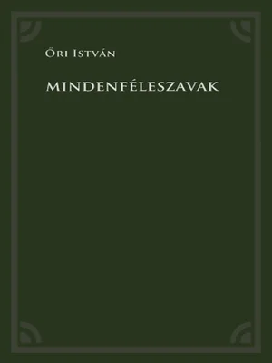 Borító: mindenféleszavak