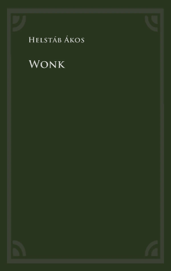 Borító: Wonk