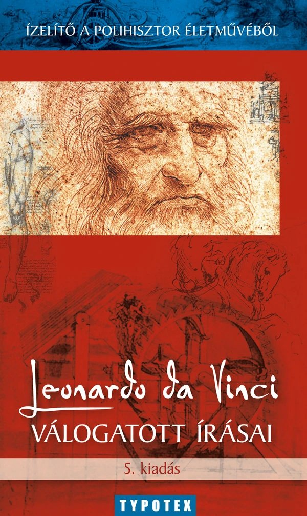Borító: Leonardo da Vinci válogatott írásai