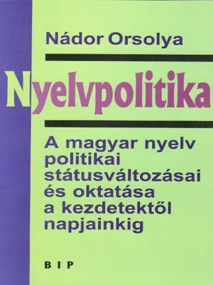 Borító: Nyelvpolitika