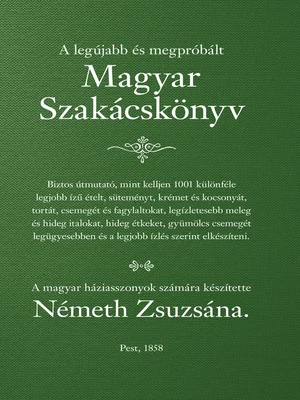 Borító: Magyar szakácskönyv