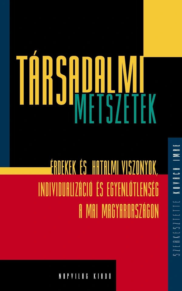 Borító: Társadalmi metszetek