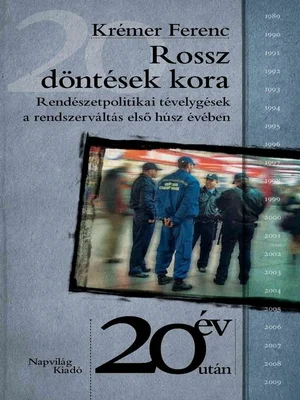 Borító: Rossz döntések kora