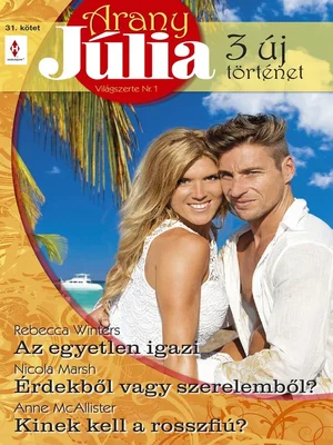 Borító: Arany Júlia 31. kötet