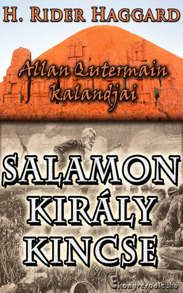 Borító: Salamon király kincse