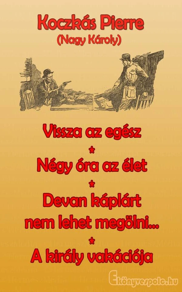 Borító: Koczkás Pierre történetek