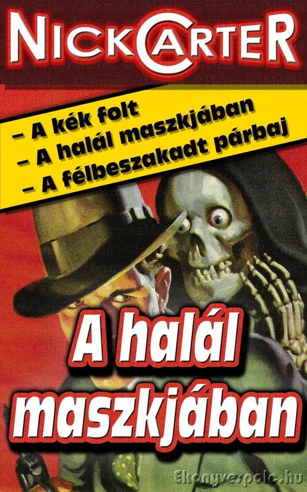 Borító: A halál maszkjában