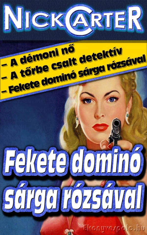 Borító: Fekete dominó sárga rózsával