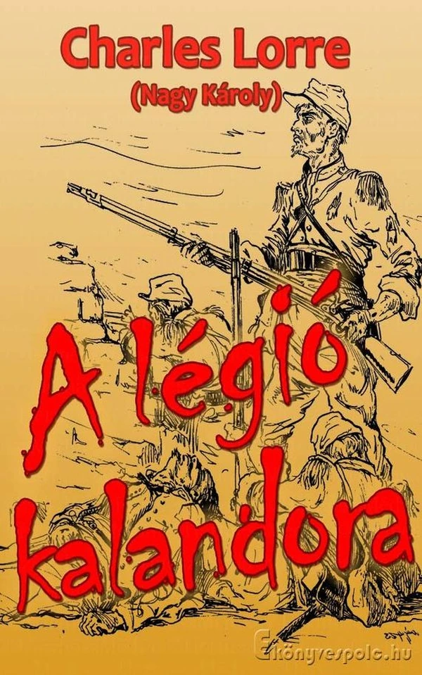 Borító: A légió kalandora