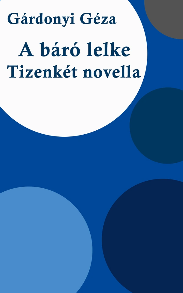 Borító: A báró lelke, Tizenkét novella