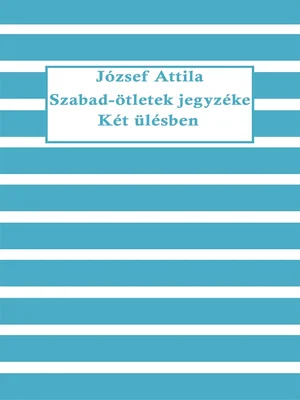 Borító: Szabad-ötletek jegyzéke Két ülésben