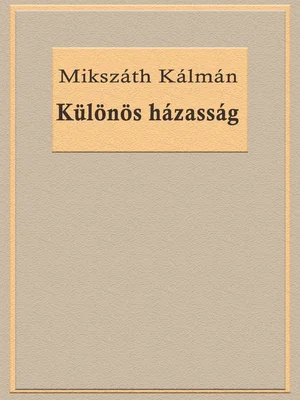 Borító: Különös házasság