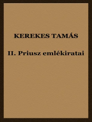 Borító: II. Priusz emlékiratai