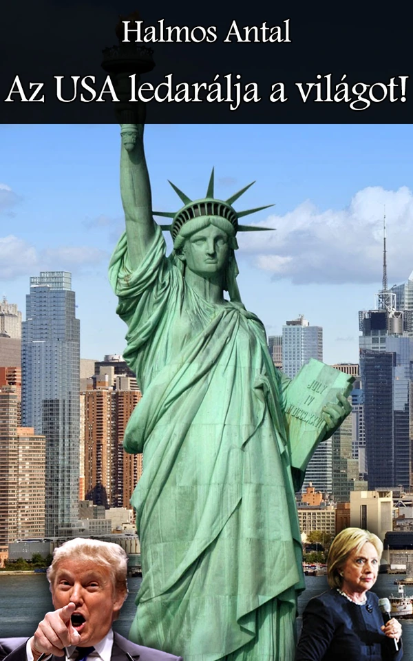 Borító: Az USA ledarálja a világot!