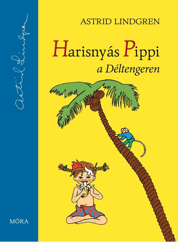 Borító: Harisnyás Pippi a Déltengeren
