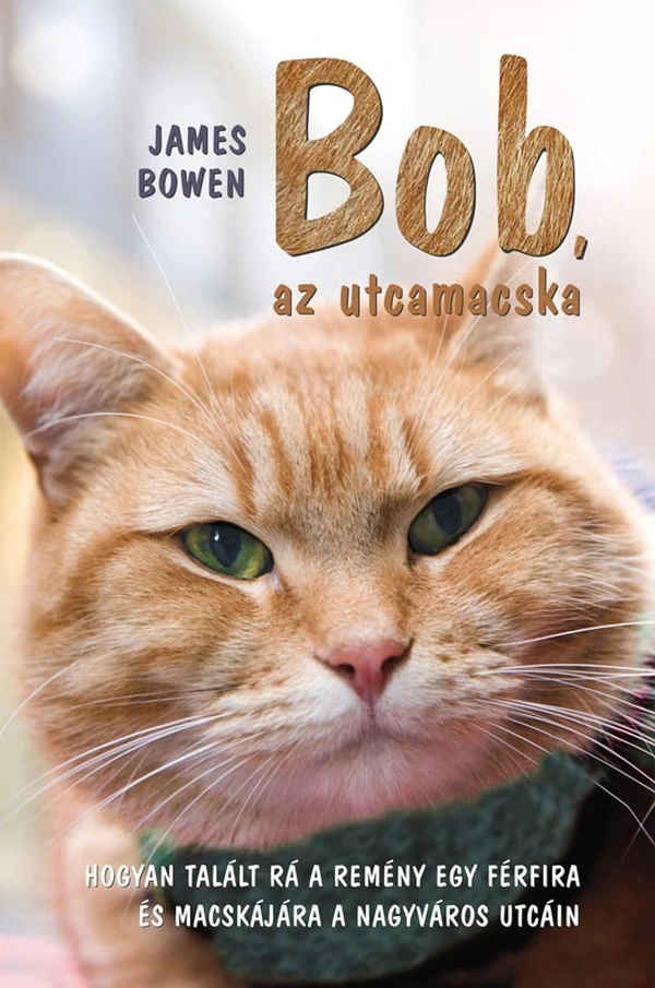 Borító: Bob, az utcamacska