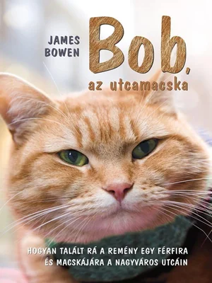 Borító: Bob, az utcamacska