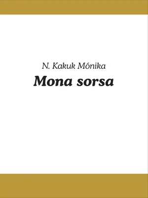 Borító: Mona sorsa
