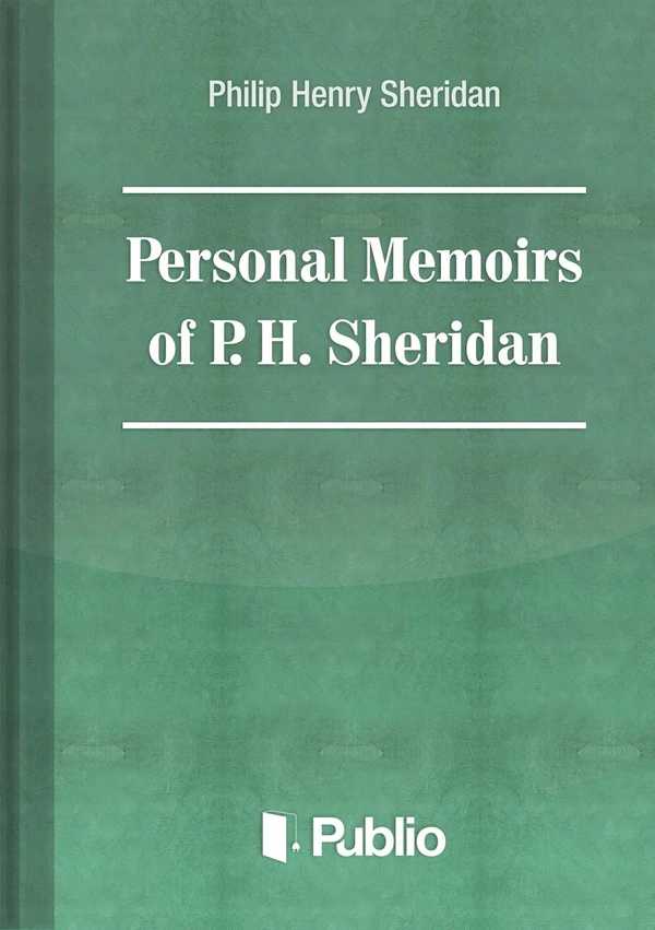 Borító: Personal Memoirs of General P. H. Sheridan