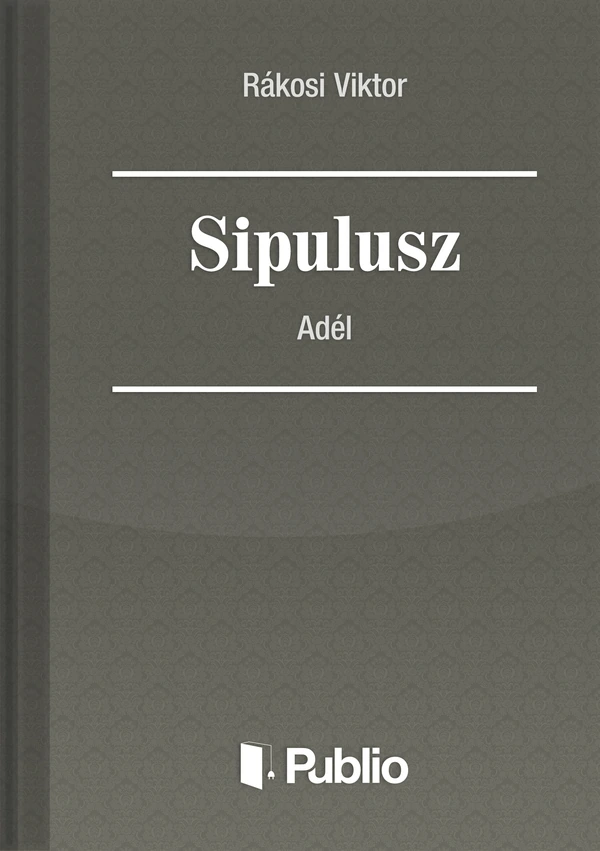 Borító: Sipulusz - Adél