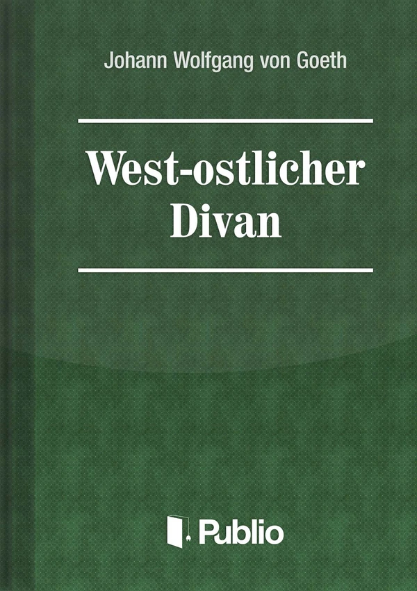 Borító: West-östlicher Divan