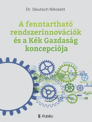Borító: A fenntartható rendszerinnovációk és a Kék Gazdaság koncepciója