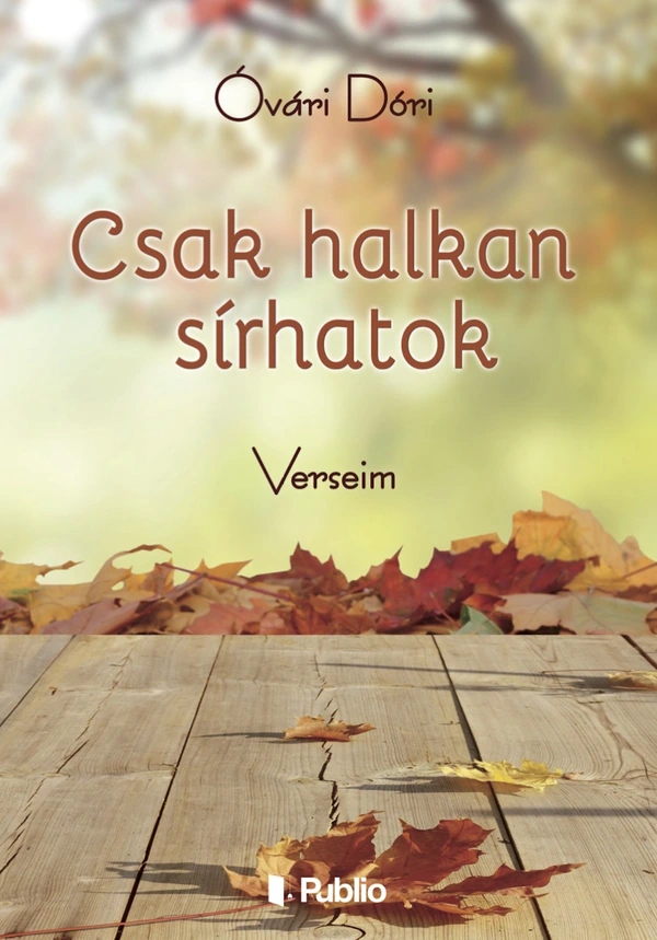 Borító: Csak halkan sírhatok